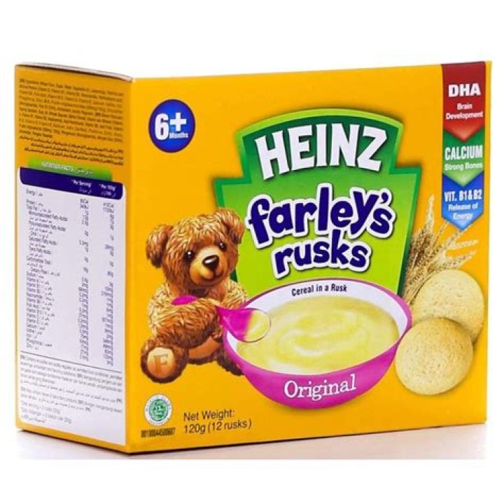Are Farleys rusks bad for babies?