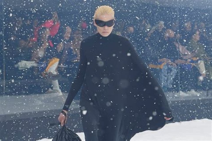 Balenciaga’s Demna Leads Tribute To Ukraine At PFW As He Recalls His Own Refugee Experience