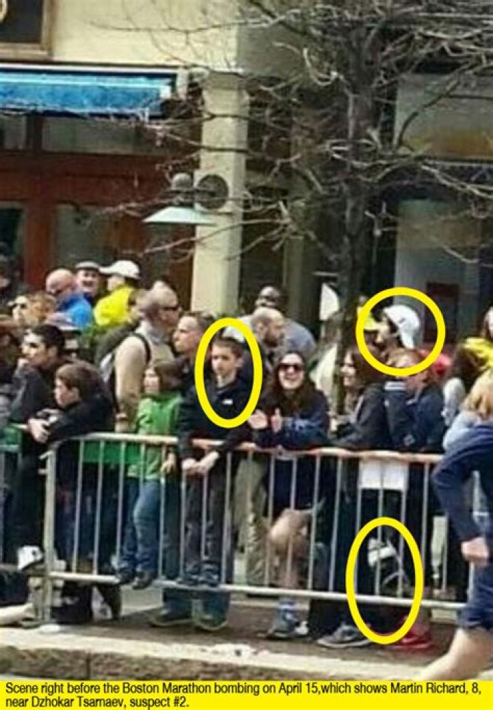 Boston Bombing Crime Scene — Photo Shows Martin Richard Near Dzhokar Tsarnaev – Hollywood Life