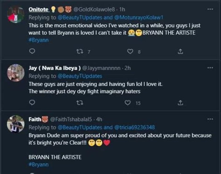 
Bryann receive accolades following outstanding performance at Beauty’s after party 