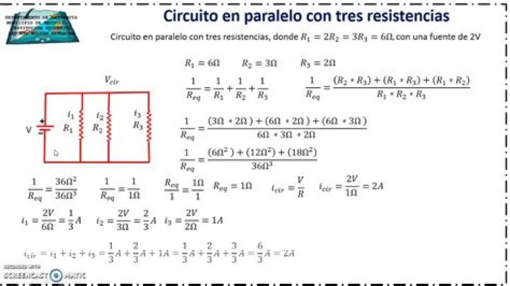 Como calcular la resistencia en paralelo?