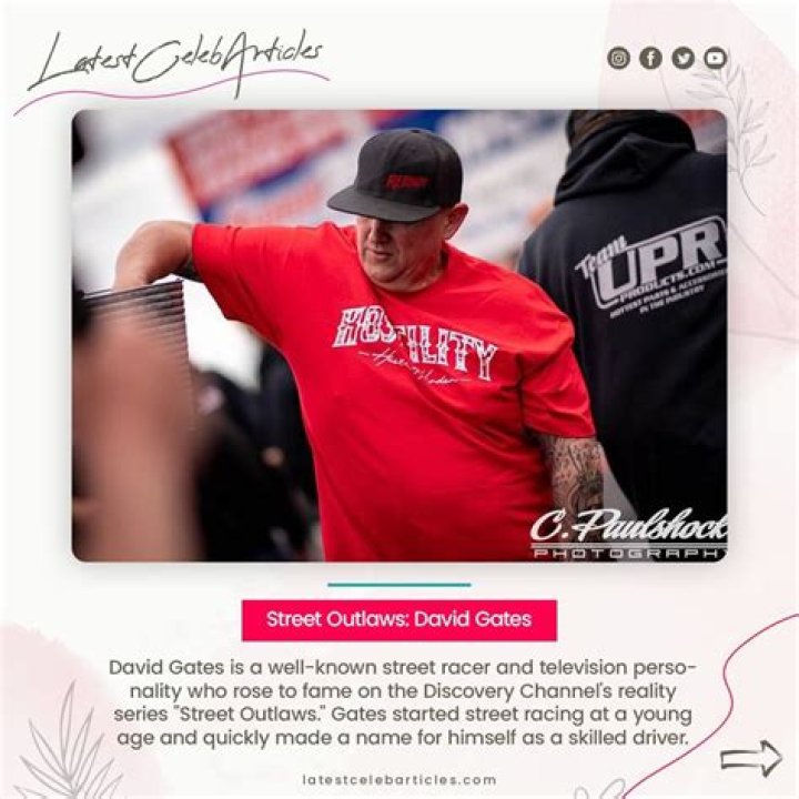 David Gates Street Outlaws Has A Wife and Family Who He Teams Up With