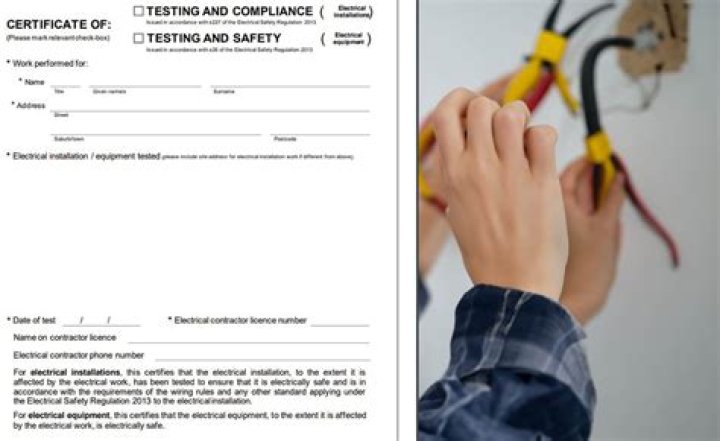 Do I need an electrical compliance certificate?