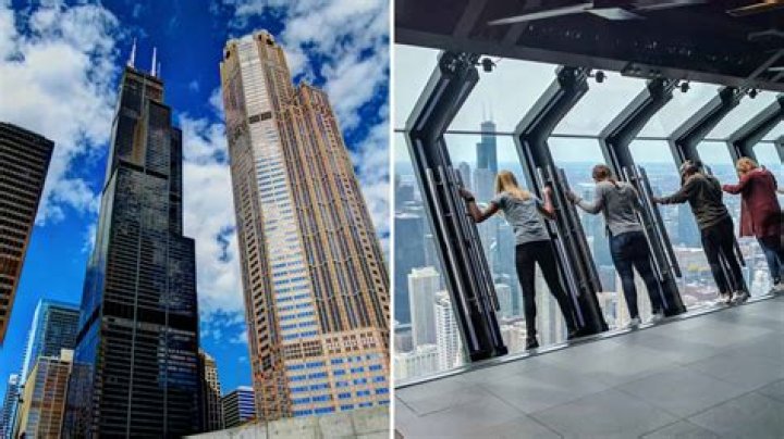 Does the Sears Tower have a glass floor?