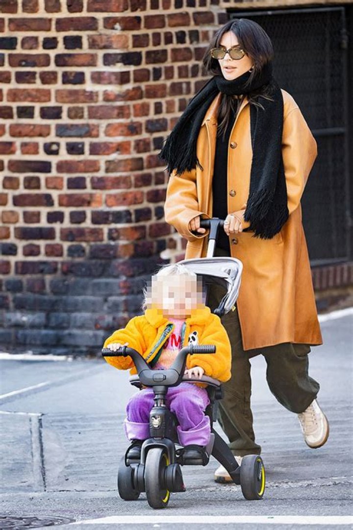 Emily Ratajkowski & Son Sly, 1, Go For Sweet Stroll: Photos