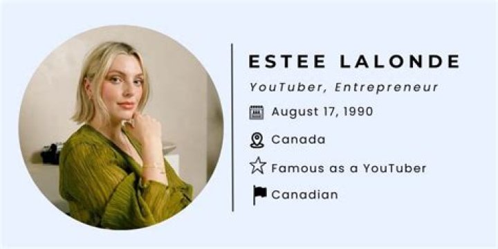 Estee Lalonde - Bio, Age, Wiki, Facts and Family