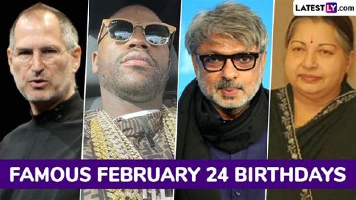 Famous People's Birthdays, february 24, Mexico Celebrity Birthdays