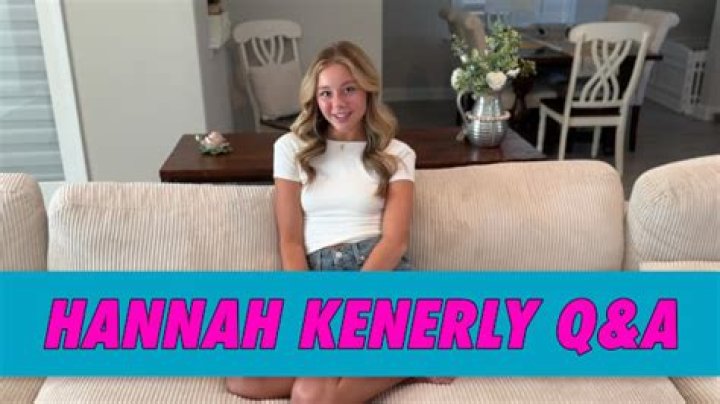 Hannah Kenerly (dancer) - Wikipedia, Age, Net Worth, Biography , Spotify, TikTok, Facebook, Facts and Family