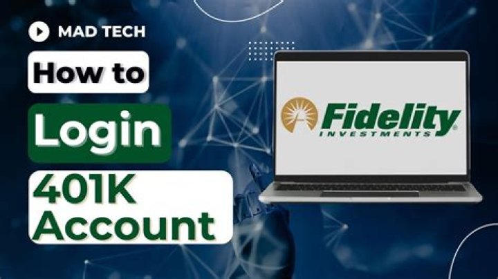 How do I access my Fidelity 401k?