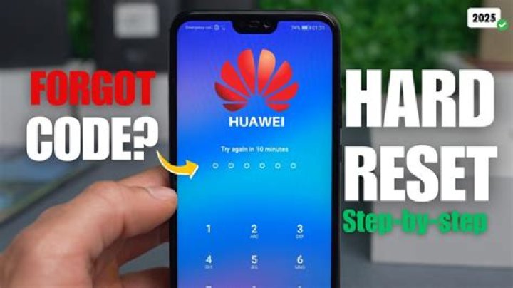 How do I hard reset my Huawei Ascend?
