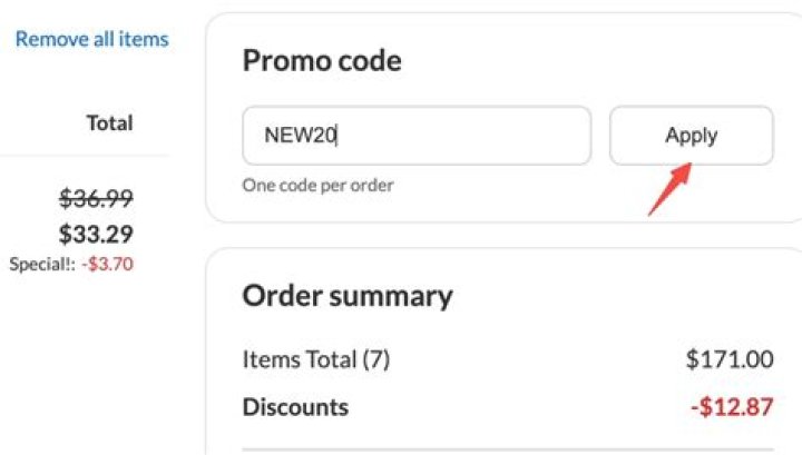 How do I redeem a promo code on Samsung?
