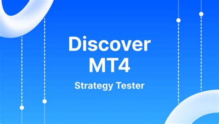 How do I run a strategy tester on MT4?