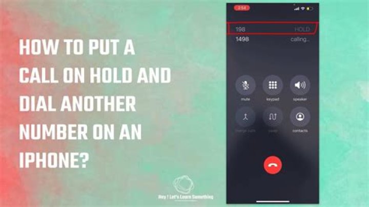 How do you call from a different number on iPhone?
