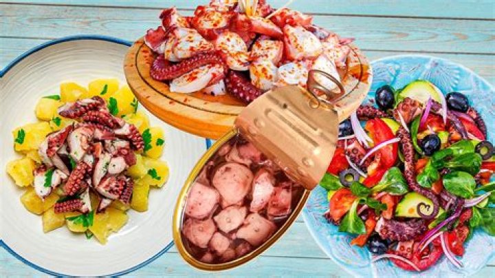 How do you eat canned octopus?