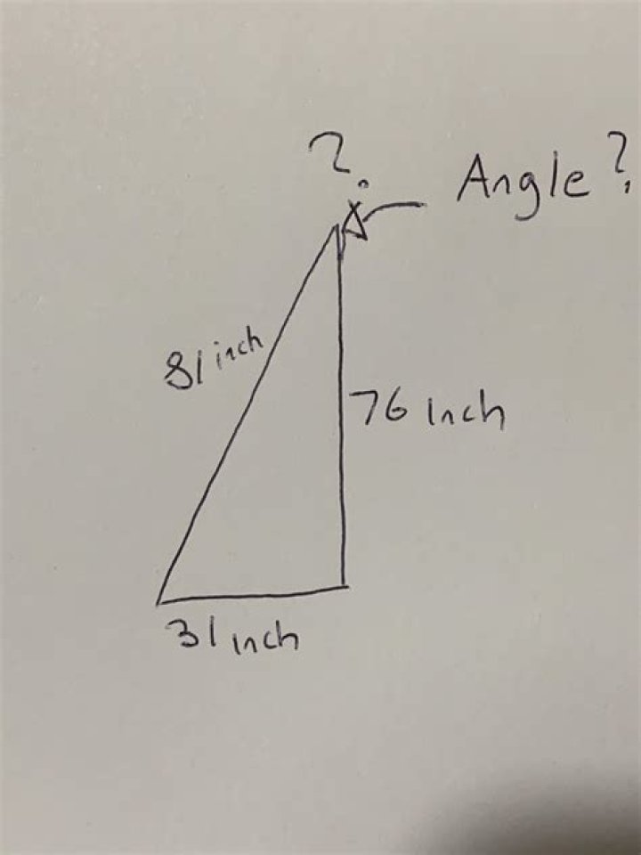 How do you find the angle of a hip roof?
