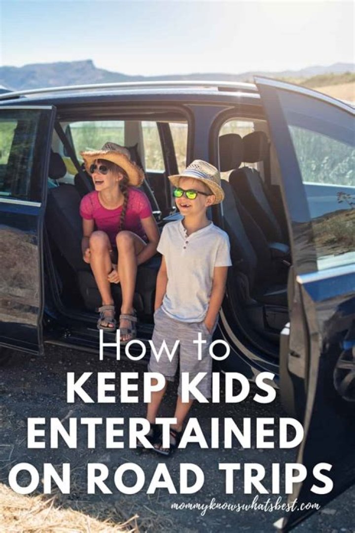 How do you keep kids entertained on a long road trip?
