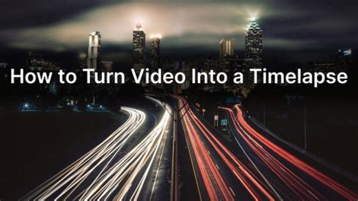 How do you make a timelapse video on Vimeo?