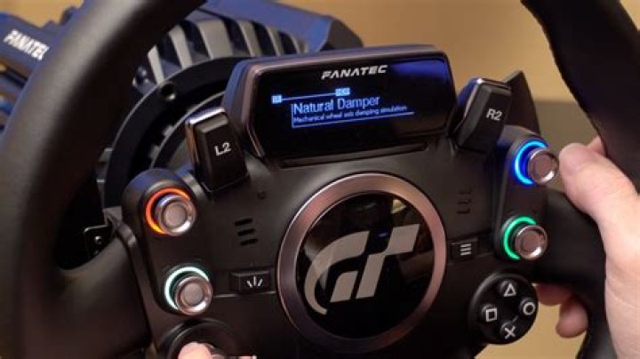 How do you put a Fanatec wheel in PC mode?