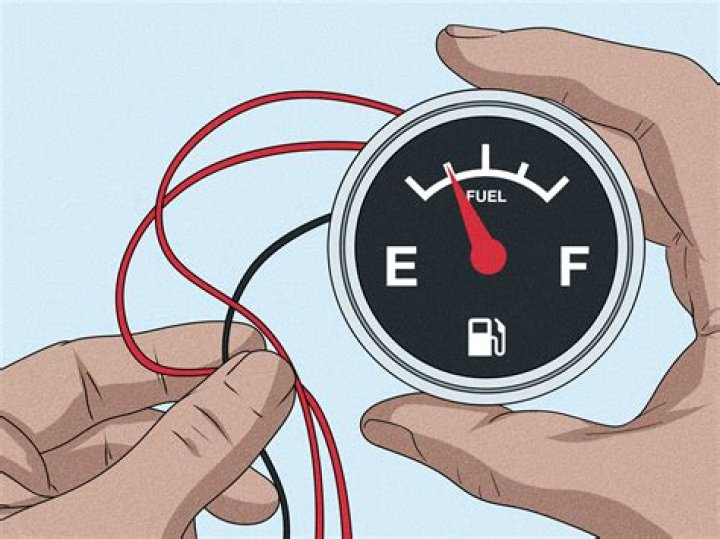 How do you reset the fuel gauge on a trailblazer?