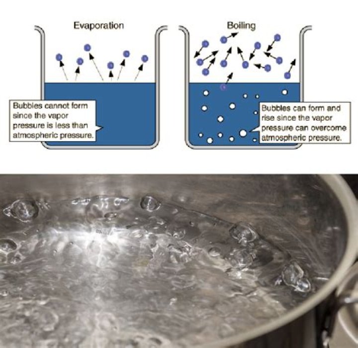 How fast does water evaporate in a vacuum?