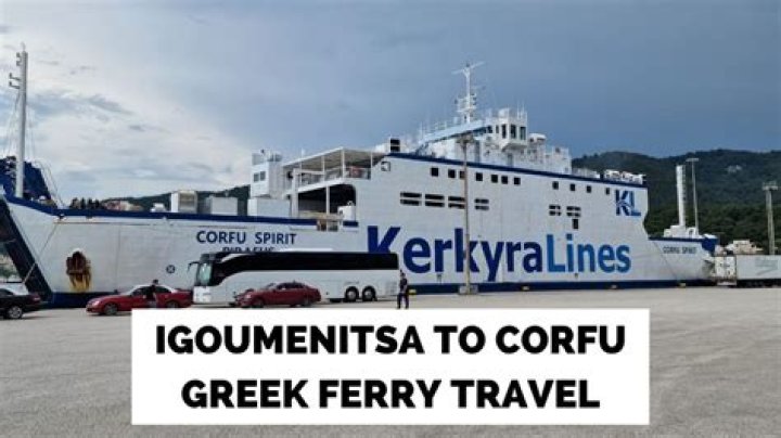 How long is the ferry ride from Igoumenitsa to Corfu?