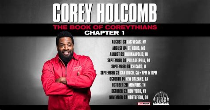How much does it cost to book Corey Holcomb?