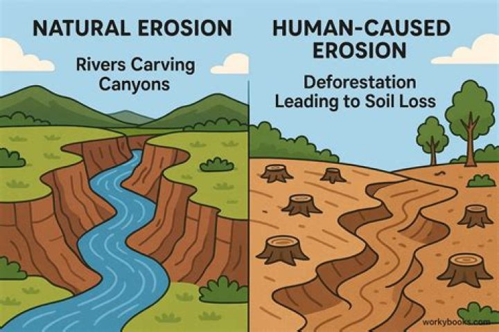 How soil erosion can cause flooding?