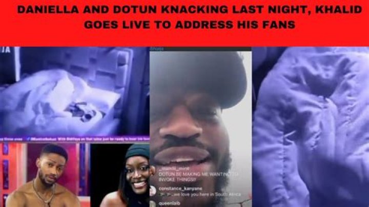 
“I Told Dotun That This Was Only For The House, I Never Dismissed My Feelings For Khalid” – Daniella 