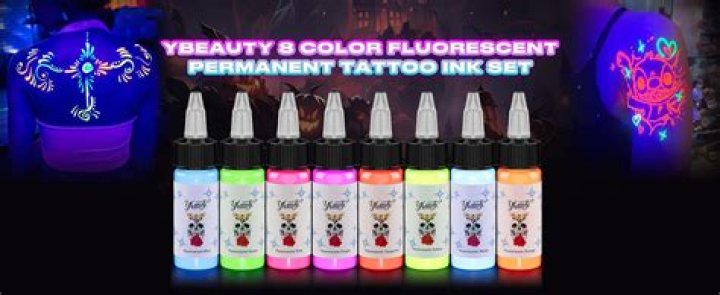 Is fluorescent tattoo ink safe?