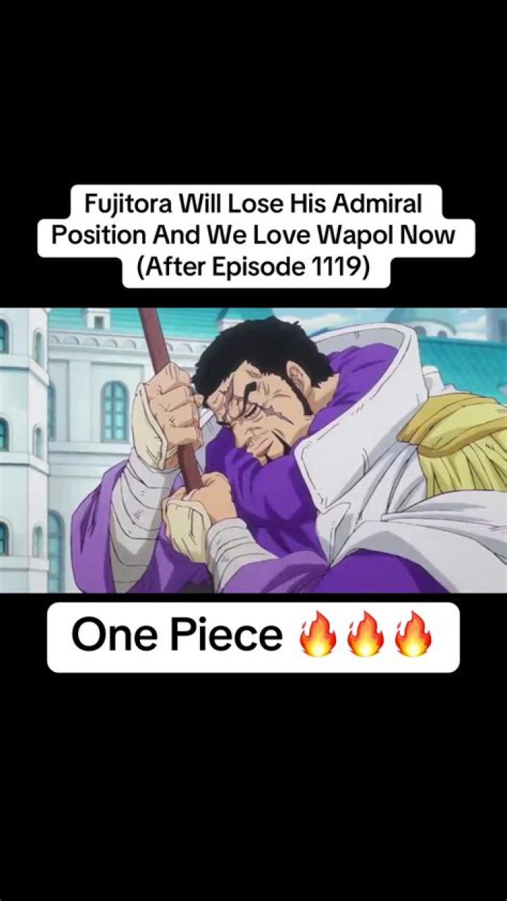Is Fujitora still an Admiral?