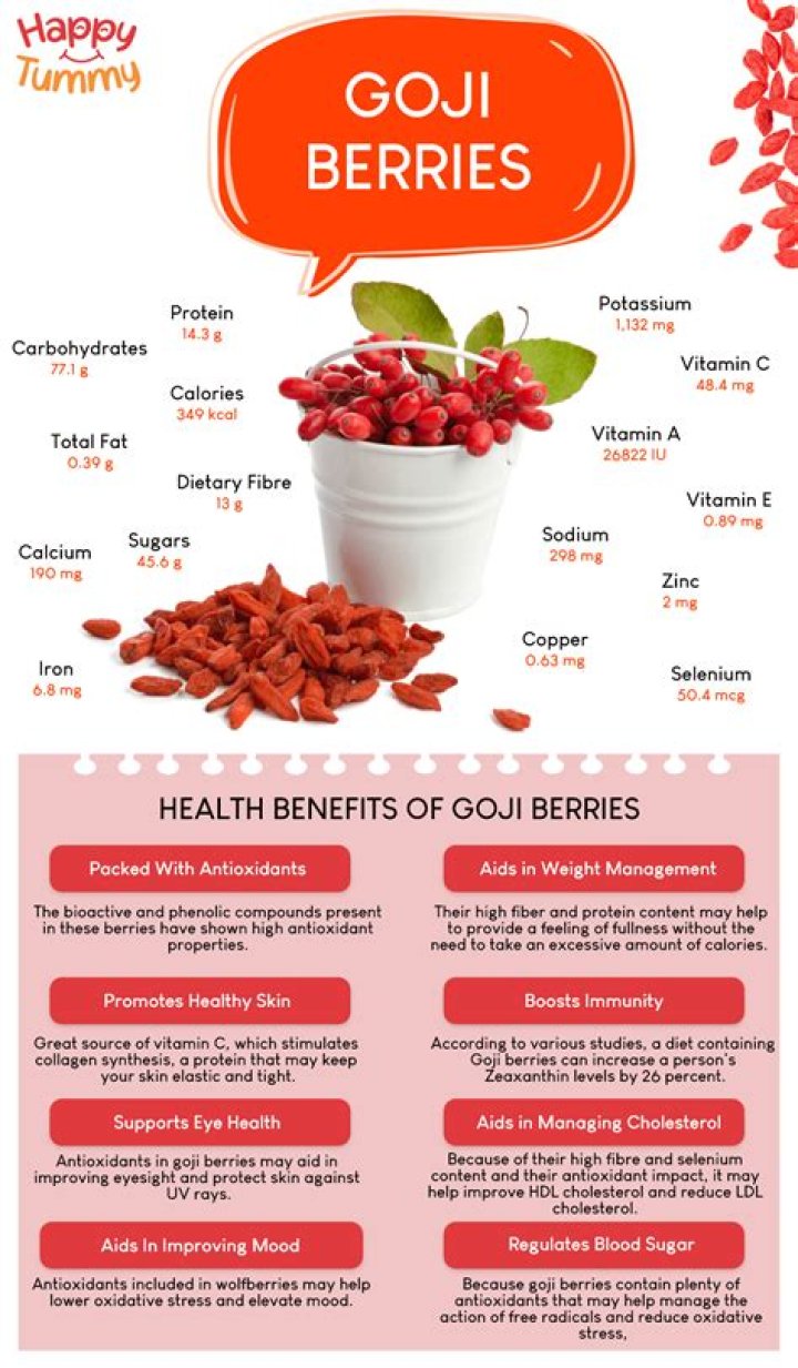 Is goji berries a healthy snack?
