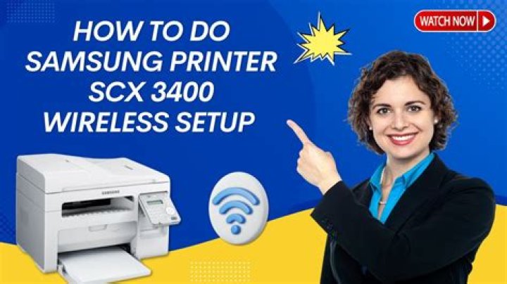 Is Samsung SCX 3405 Wireless?