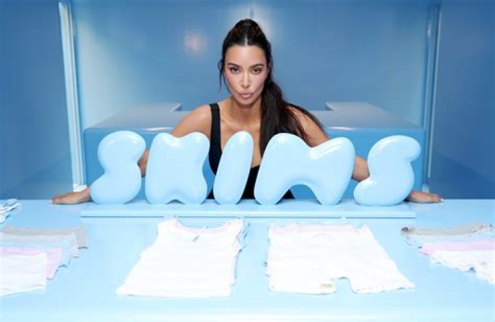 Kim Kardashian Rivals Sister Kylie Jenner With Plump Lips In New SKIMs Promo Pics