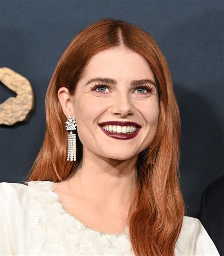 
Lucy Boynton Introduces A Striking Look For The Holidays With Red Hair 