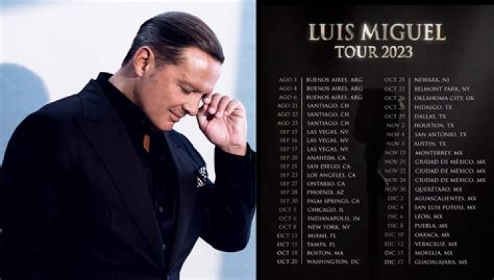 
Luis Miguel Tour 2023: What we know so far 