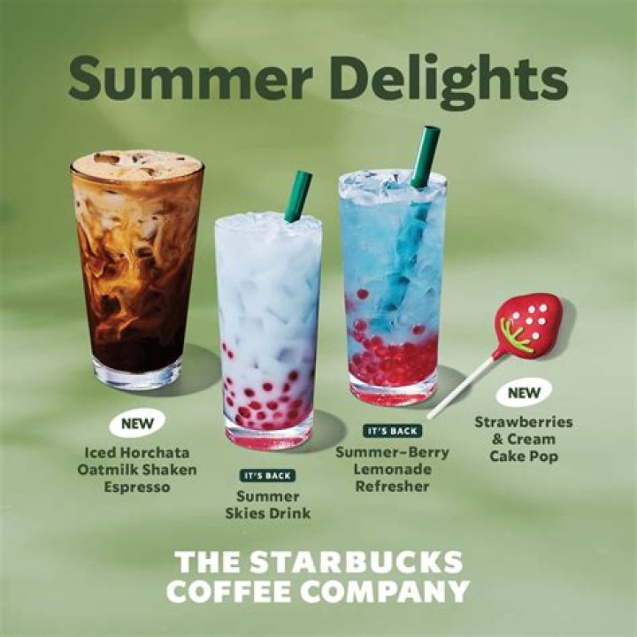 New Starbucks Menu — Pics Of Drinks & More – Hollywood Life