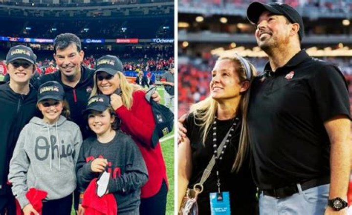 Ohio State Coach Ryan Day Wife Christina Ourania Spirou And 3 Children, Meet The Family
