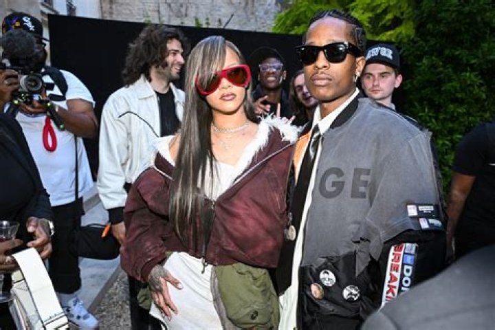 Rihanna Rocks High Ponytail & Hangs Out With Pal A$SAP Rocky In 1st Pics After Hassan Jameel Split