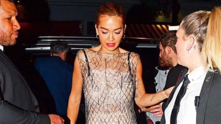 Rita Ora Slays In Sheer, Sparkly Dress At ‘Thor’ Afterparty in London