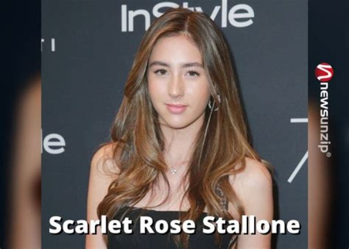 Scarlet Rose Stallone - Bio, Age, Wiki, Facts and Family
