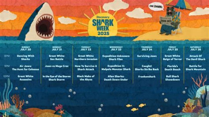 Shark Week 2020 Schedule: Full List Of Fin-Tastic Shows — Will Smith’s Special & More