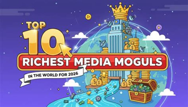 The World's 10 Richest Media Moguls