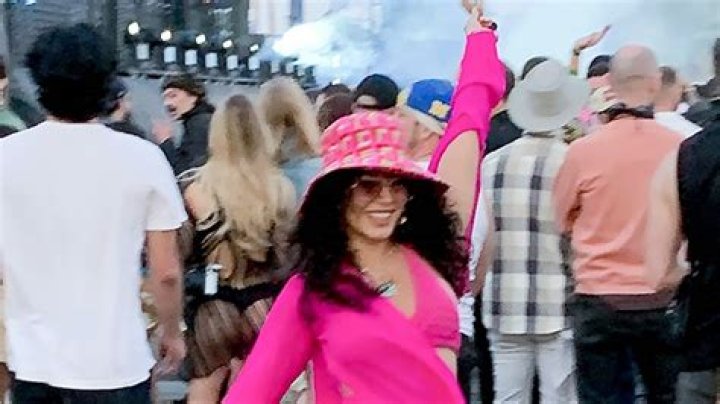 Vanessa Hudgens Rocks Pink Bikini Top At Coachella 2022 – Hollywood Life