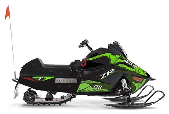 What age is a 120 snowmobile good for?