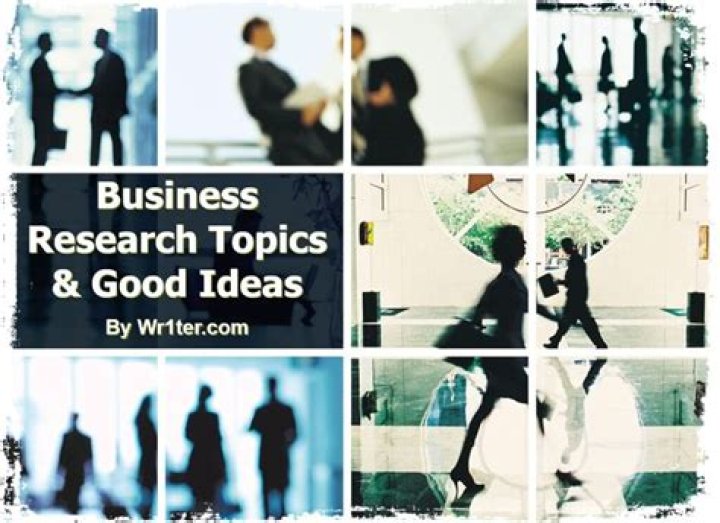 What are some good business research topics?