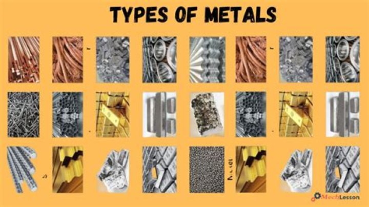 What are the 5 main metals?
