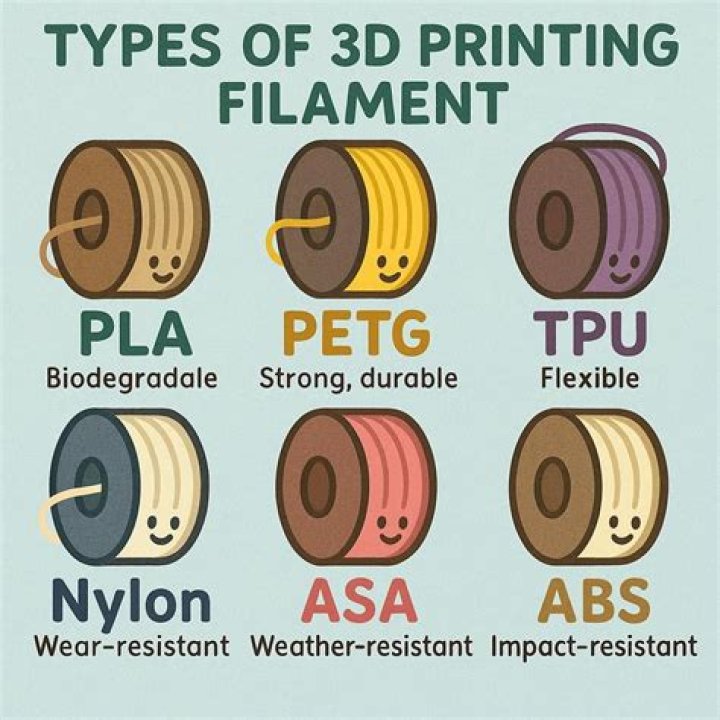 What are the most common filaments?