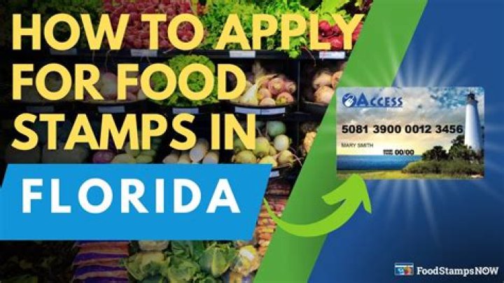 What bills count for food stamps in Florida?
