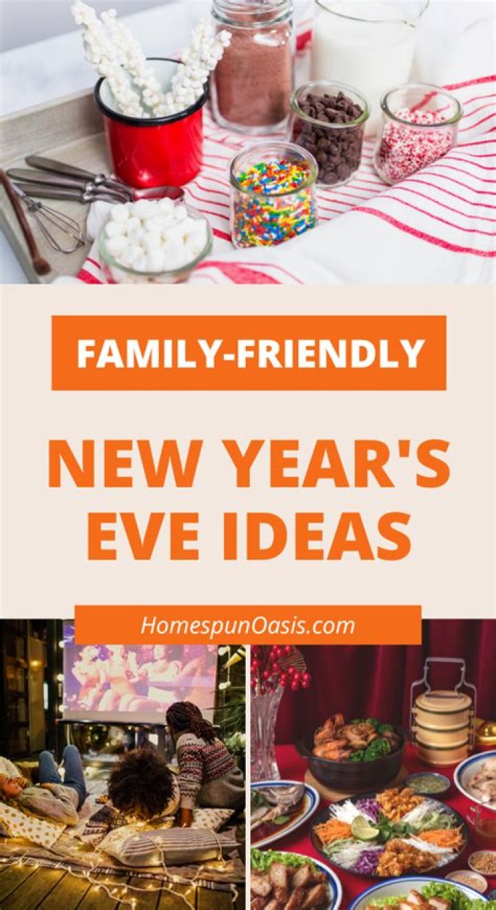 What can families do for New Years?