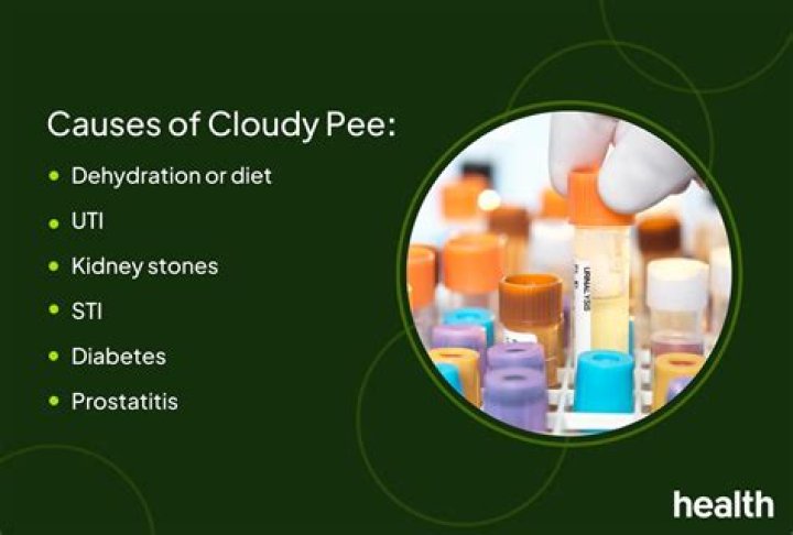 What causes cloudy effluent in peritoneal dialysis?